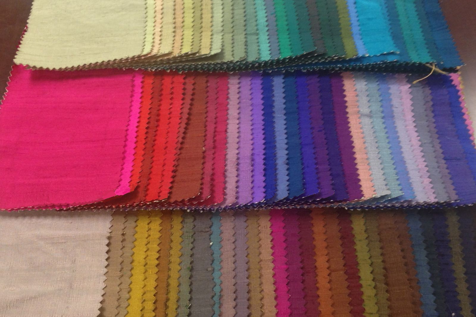 Swatch Colours - Tailored Textiles